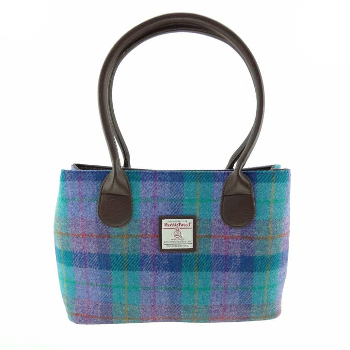Glen Appin Of Scotland - Wholesale Shoulder bag – women's - LB1003 Harris Tweed "Cassley" Classic Handbag1