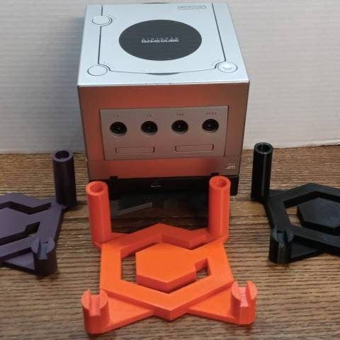 XALT 3D DESIGNS - Wholesale Decorative Tabletop Object - Nintendo GameCube Console Stand