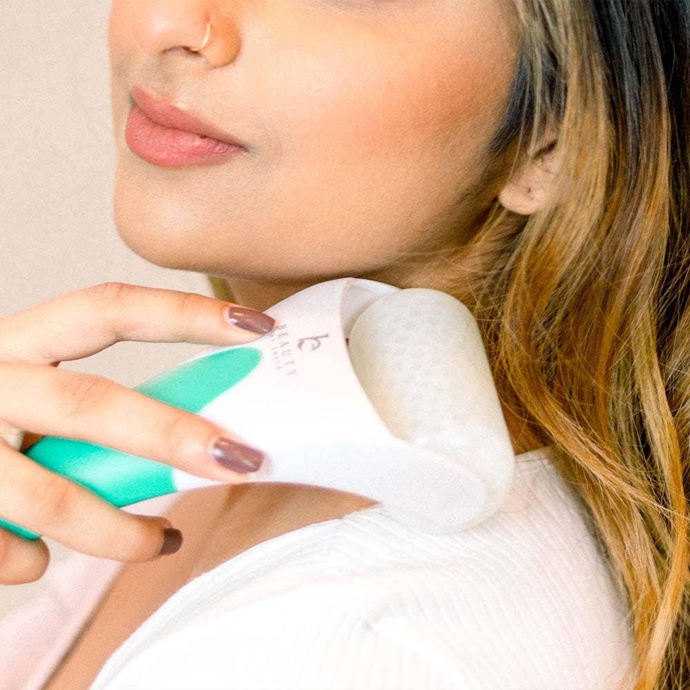 Beauty By Earth - Vente Rouleau beauté/visage - Ice Roller pour le visage et les yeux5