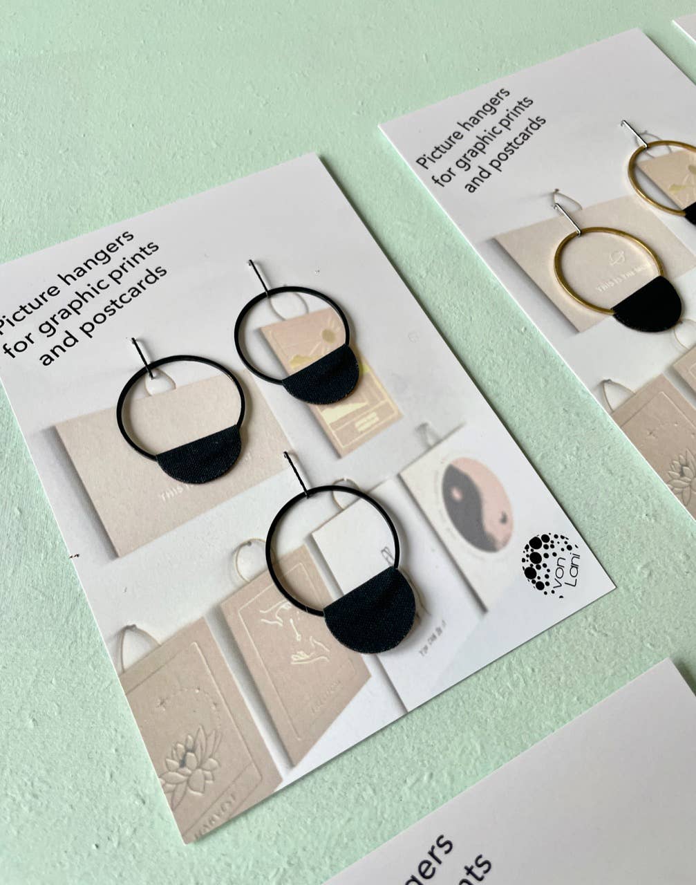 von Lani = Jewellry + Suncatchers - Wholesale Picture Frame - Picture Hangers Set of 3 🔵🔵🔵/frames/postcards 2