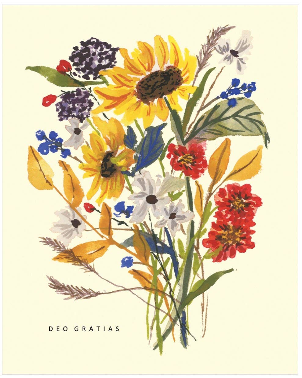 Babushka Paperie - Wholesale Art Print - Deo Gratias Art Print2