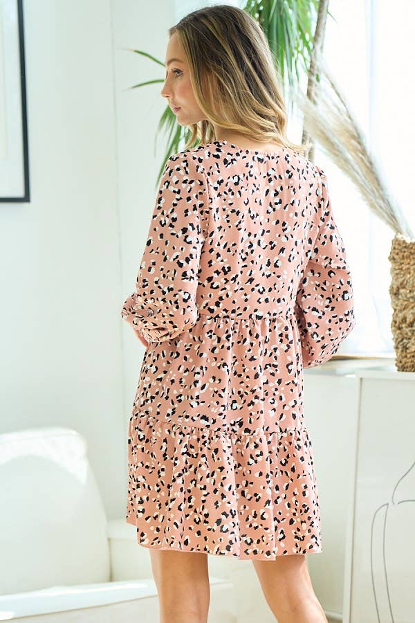 lovely melody - Vente Robe – femme - Robe à imprimé animalier LMD5447-Before Sunrise - A5