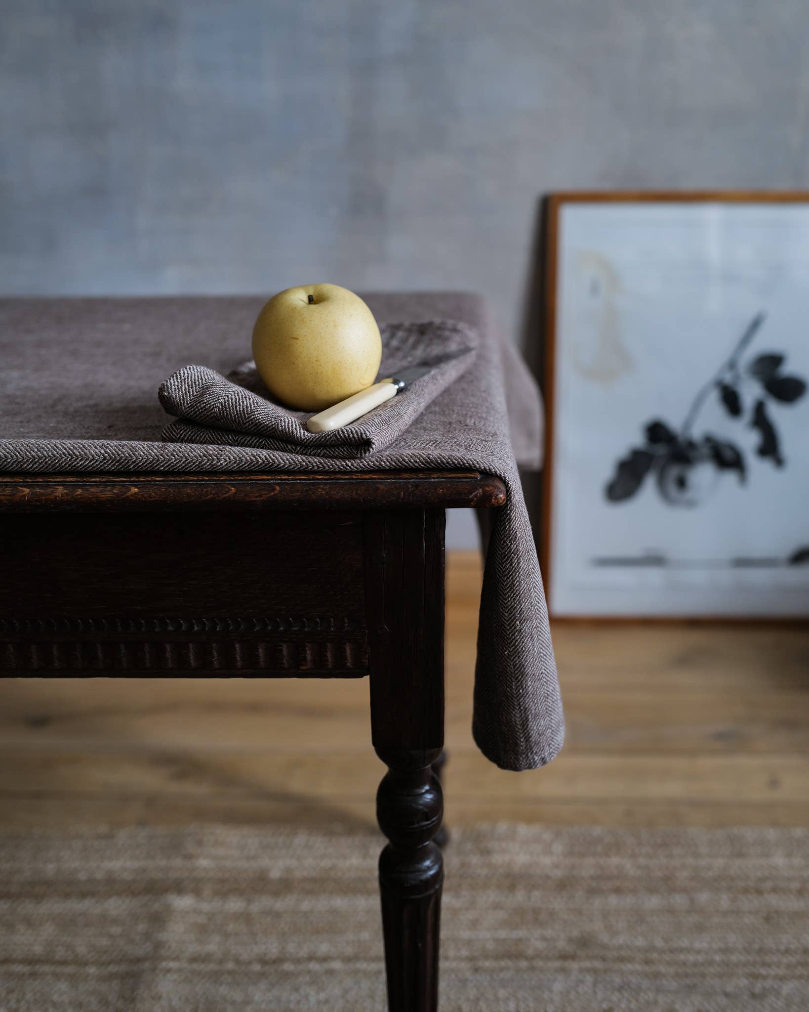 LinenMe - Wholesale Dinner & Cloth Napkin - Linen Napkin Choco Chevron