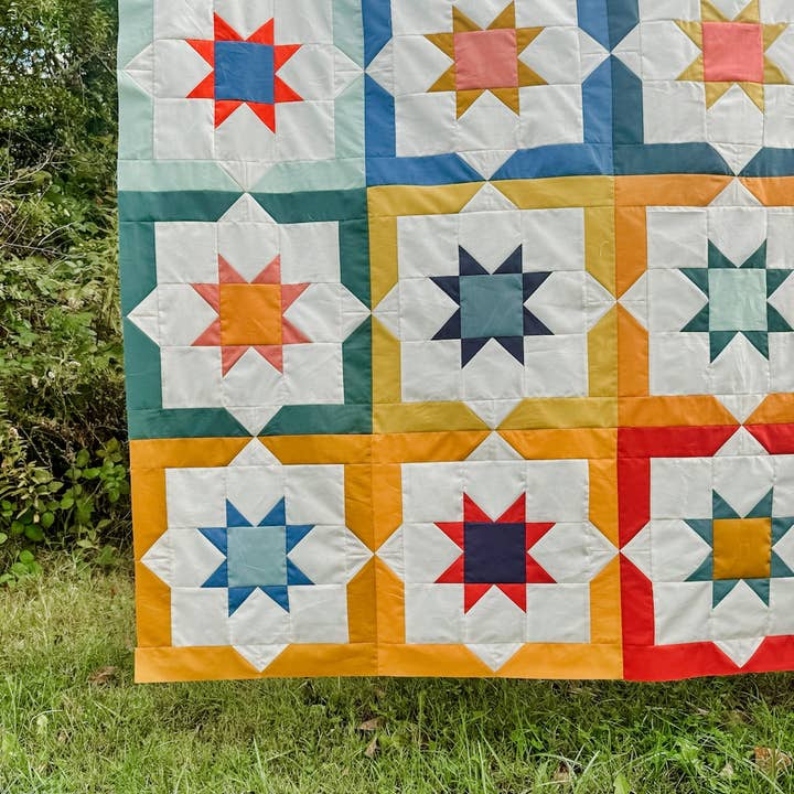 Penelope Handmade - Wholesale Craft Sewing Kit - Gertrude Quilt Pattern | Paper Pattern6