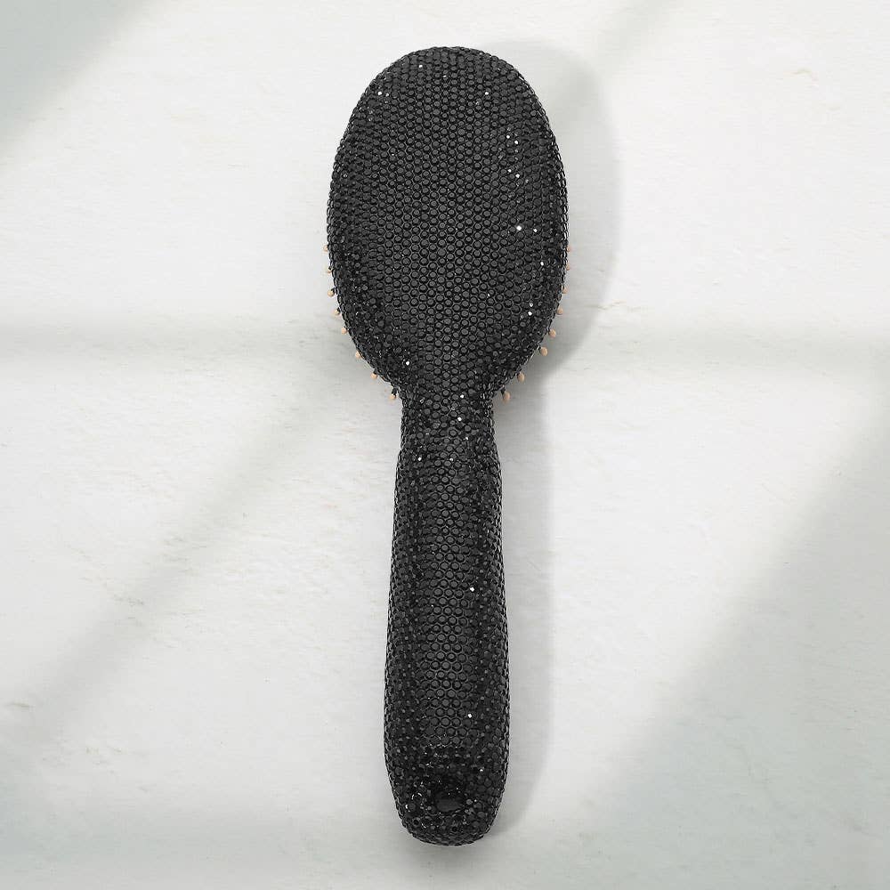 Sensibling Corp. – wholesale Hårborste/kam – Rhinestone-prydd paddelborste3