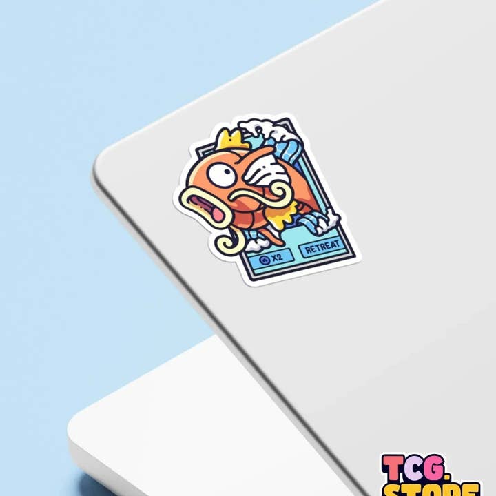 TCG.Store - TCGDOTSTORE - Wholesale Sticker - Pokémon Magikarp Card Sticker8