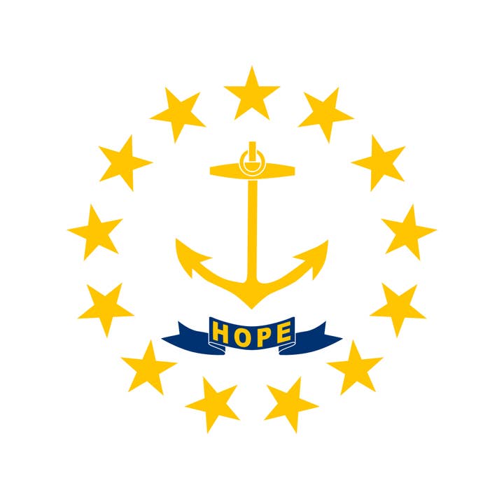 Rhode Island 5'x 3 ' för wholesale av Worldwide Flags Ltd