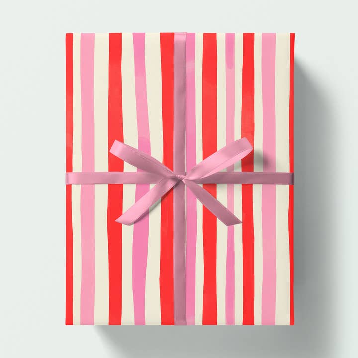 NOVITÀ: Carta da regalo a righe per la vendita all'ingrosso da parte di Plewsy