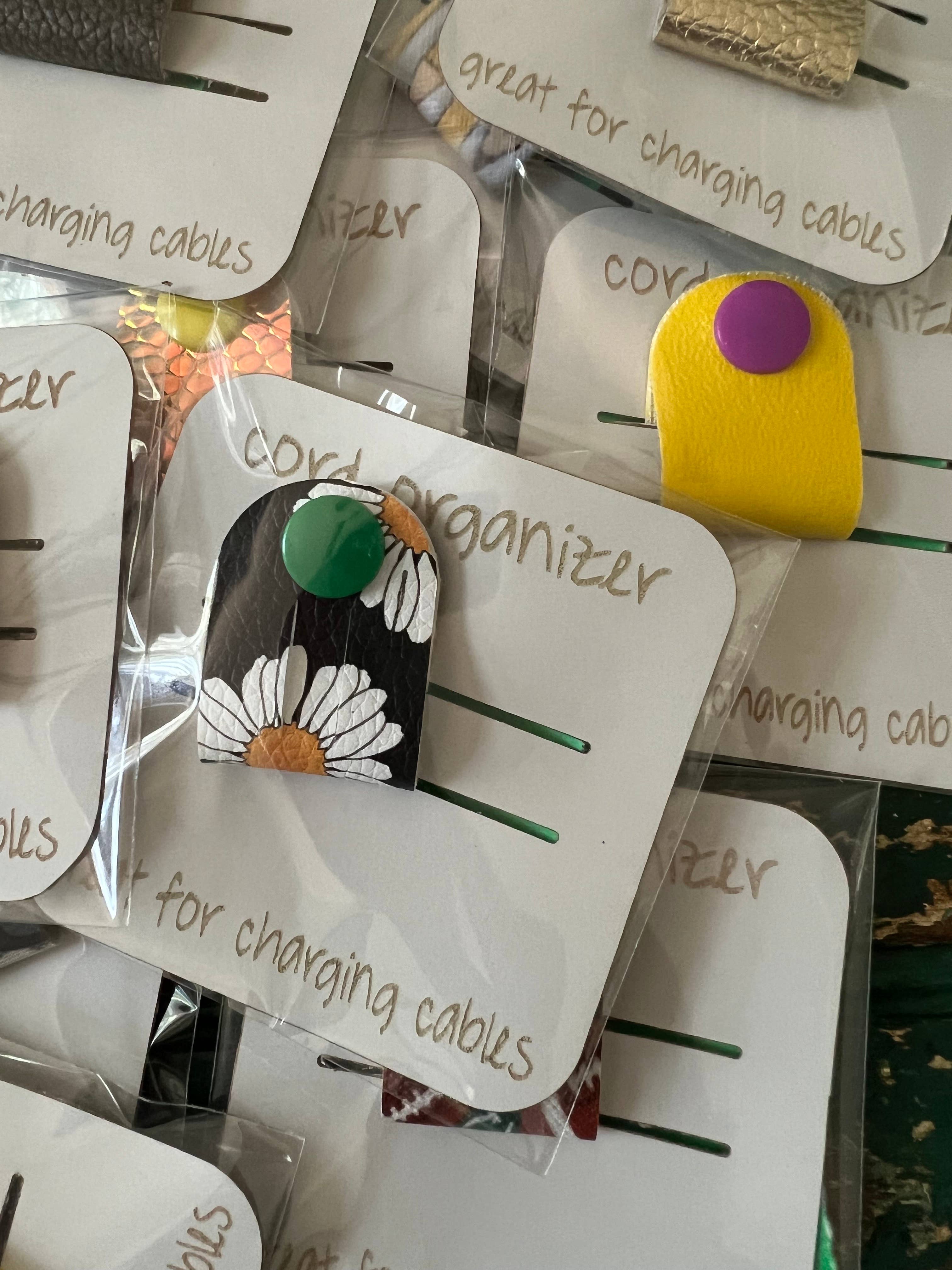 Suchfungoods - Wholesale Cord Holder - Faux Leather Cord Organizer/Keeper1