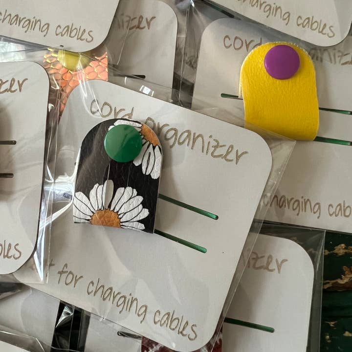 Suchfungoods - Wholesale Cord Holder - Faux Leather Cord Organizer/Keeper1