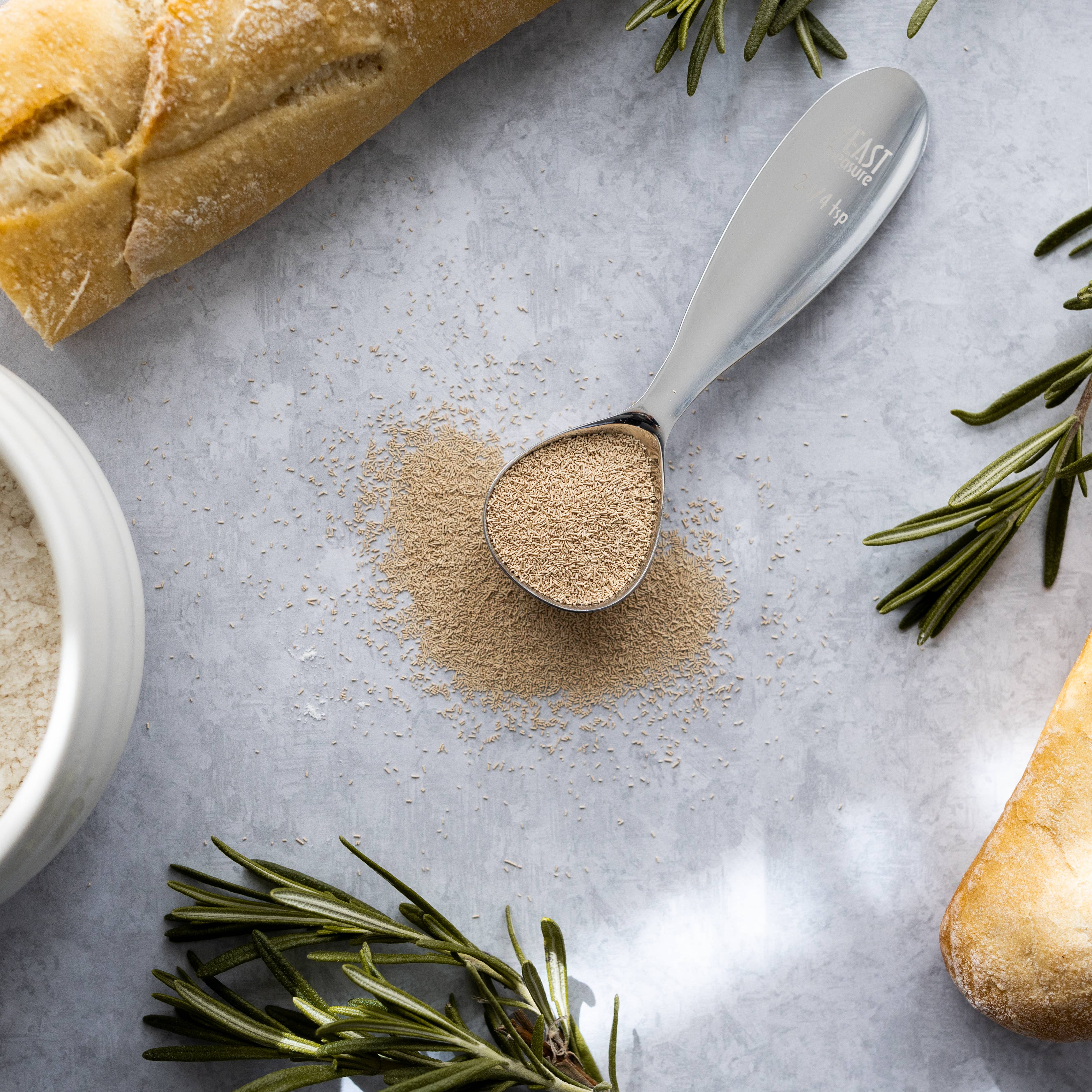 Fox Run Brands - Venta al por mayor Cucharas medidoras - Cuchara medidora de levadura Fox Run de acero inoxidable, 0.25 onzas3