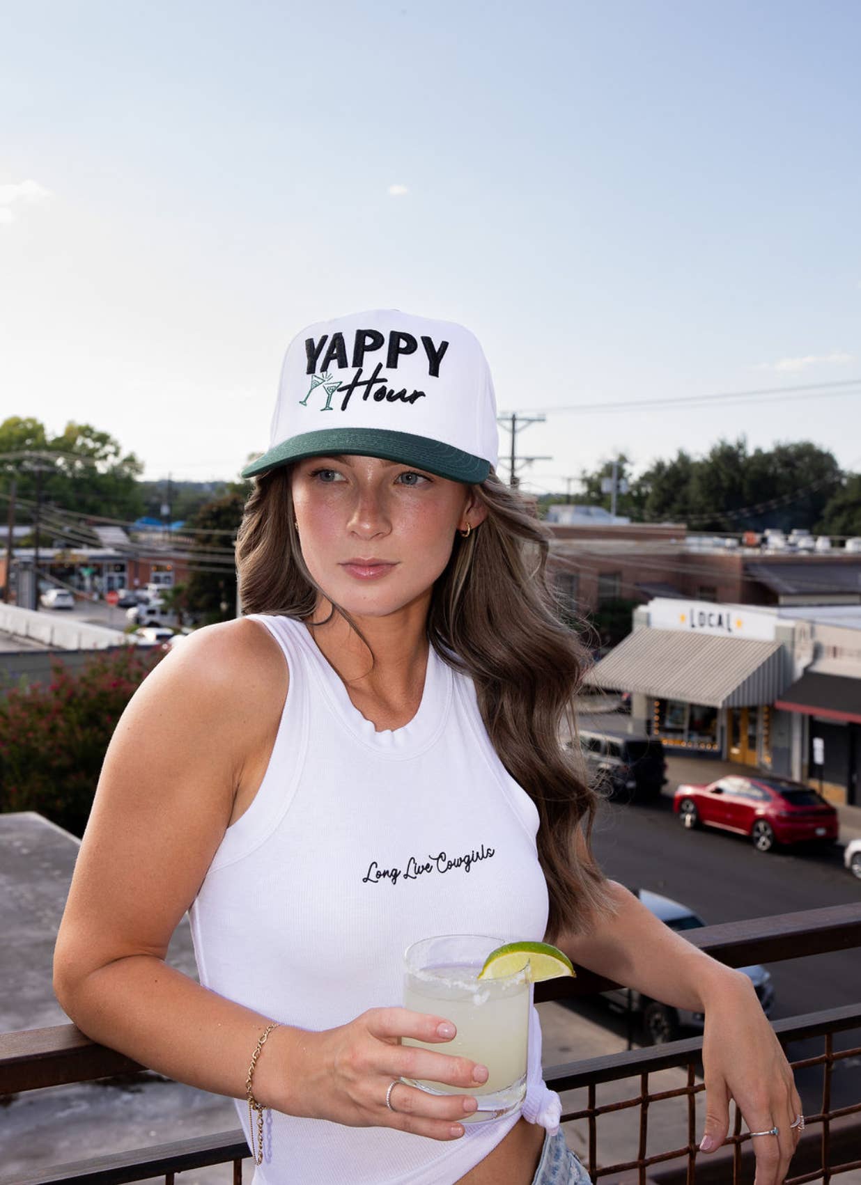 Trek Outfitters - Wholesale Trucker Hat - Women's - Yappy Hour0