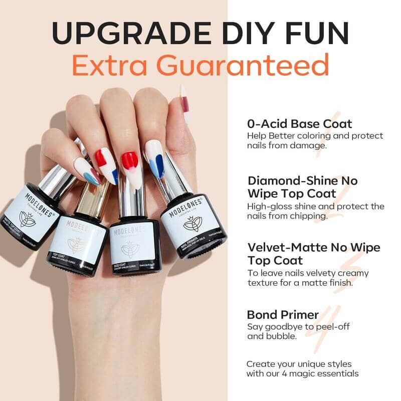 Modelones – wholesale Nail polish set – Seasons Colors - 32Pcs 28Colors Gel Nail Polish Kit6