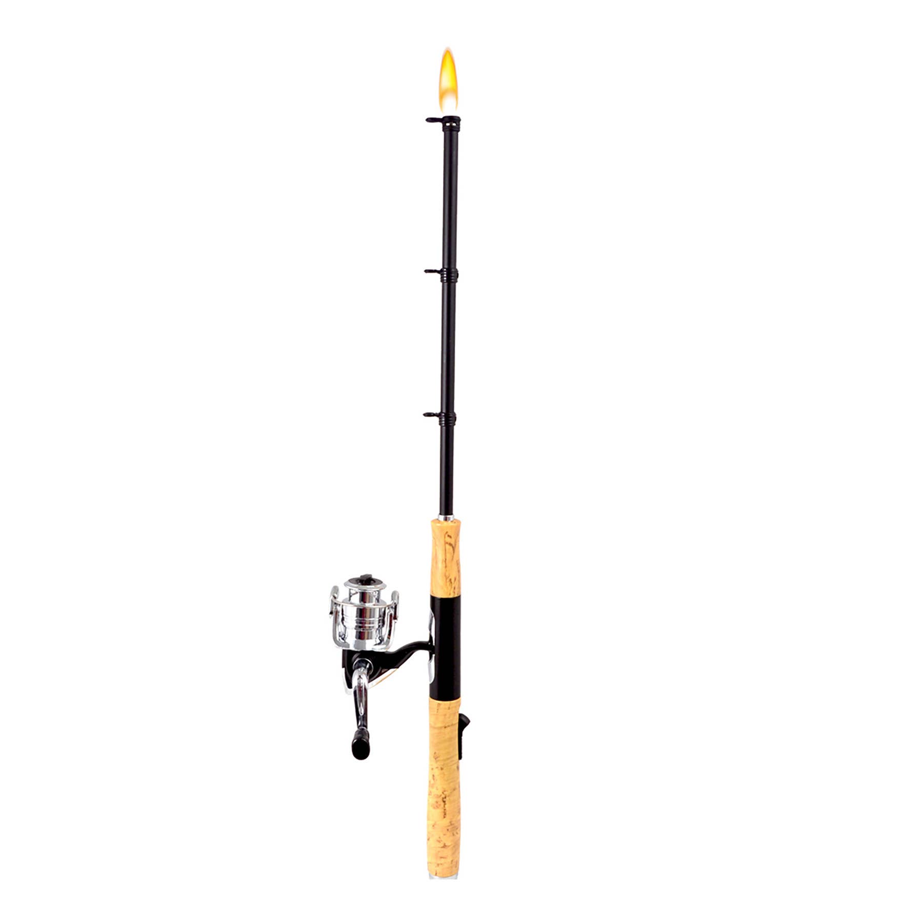 John Gibson Enterprises, Inc. - Wholesale Lighter - Open Face Fishing Pole BBQ Lighter6