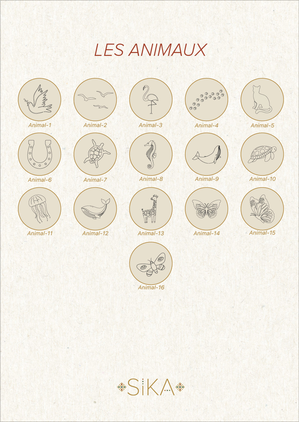 SIKA BIJOUX - Wholesale Individual Charm/Pendant - Philippine Engravable Medal - Silver12