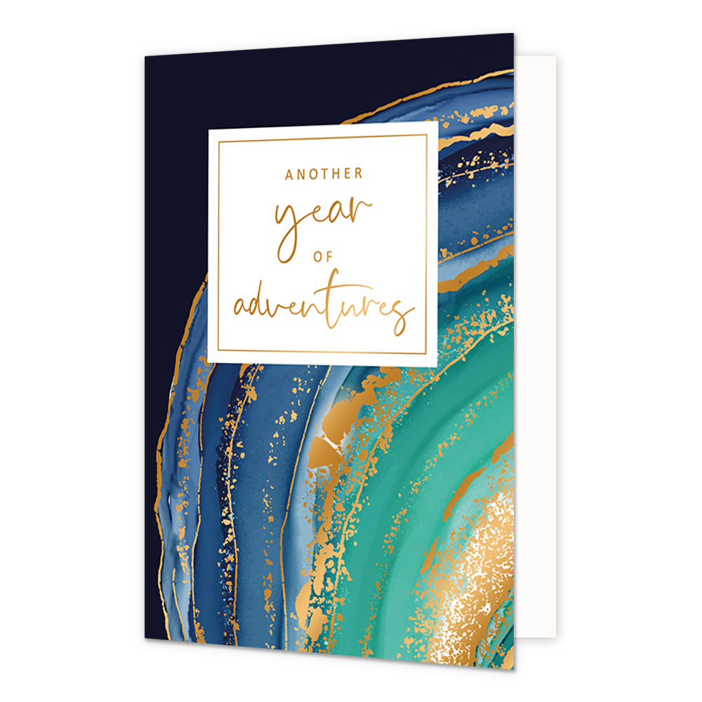 Artige BV - Wholesale Everyday Greeting Card - Een ander jaar vol avonturen - wenskaart0