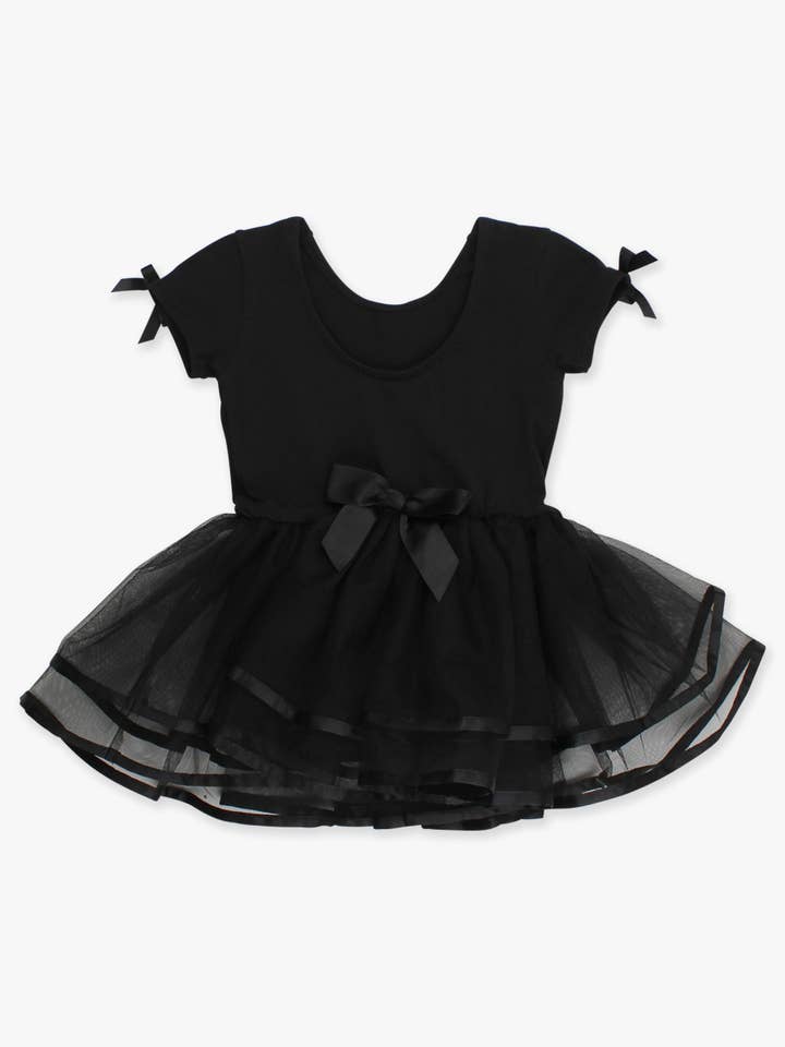 Noir Justaucorps de danse ballet noir pour filles avec tutu signature en vente sur Faire7