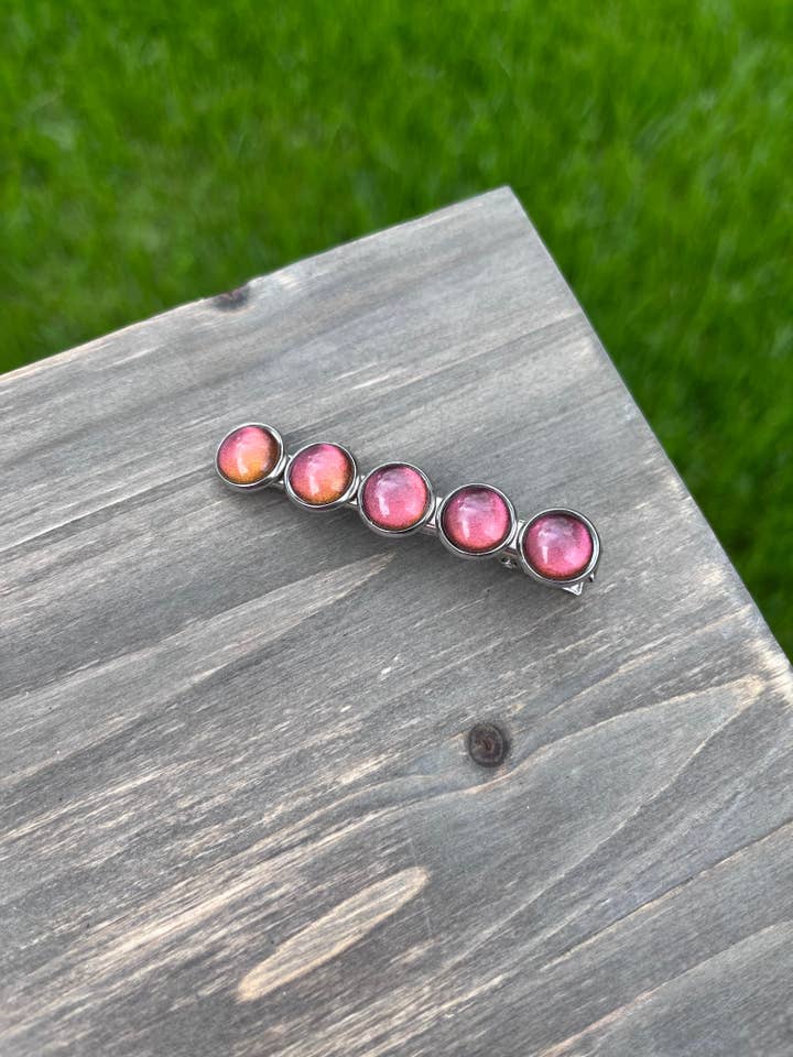 Rustic Oil Hair Clip for wholesale by The Imprint Duo