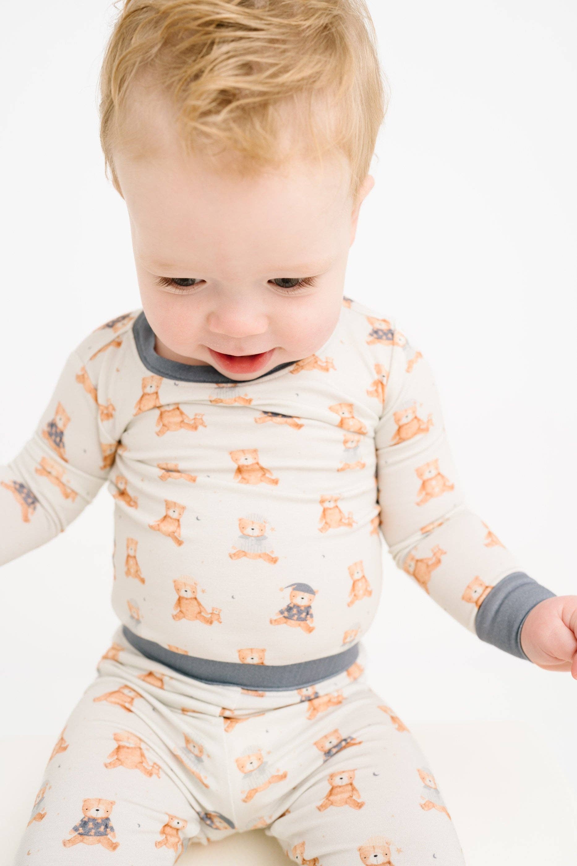 Little One Shop - Wholesale Sleepwear Set - Kids - Teddy Bedtime Bamboo Set7