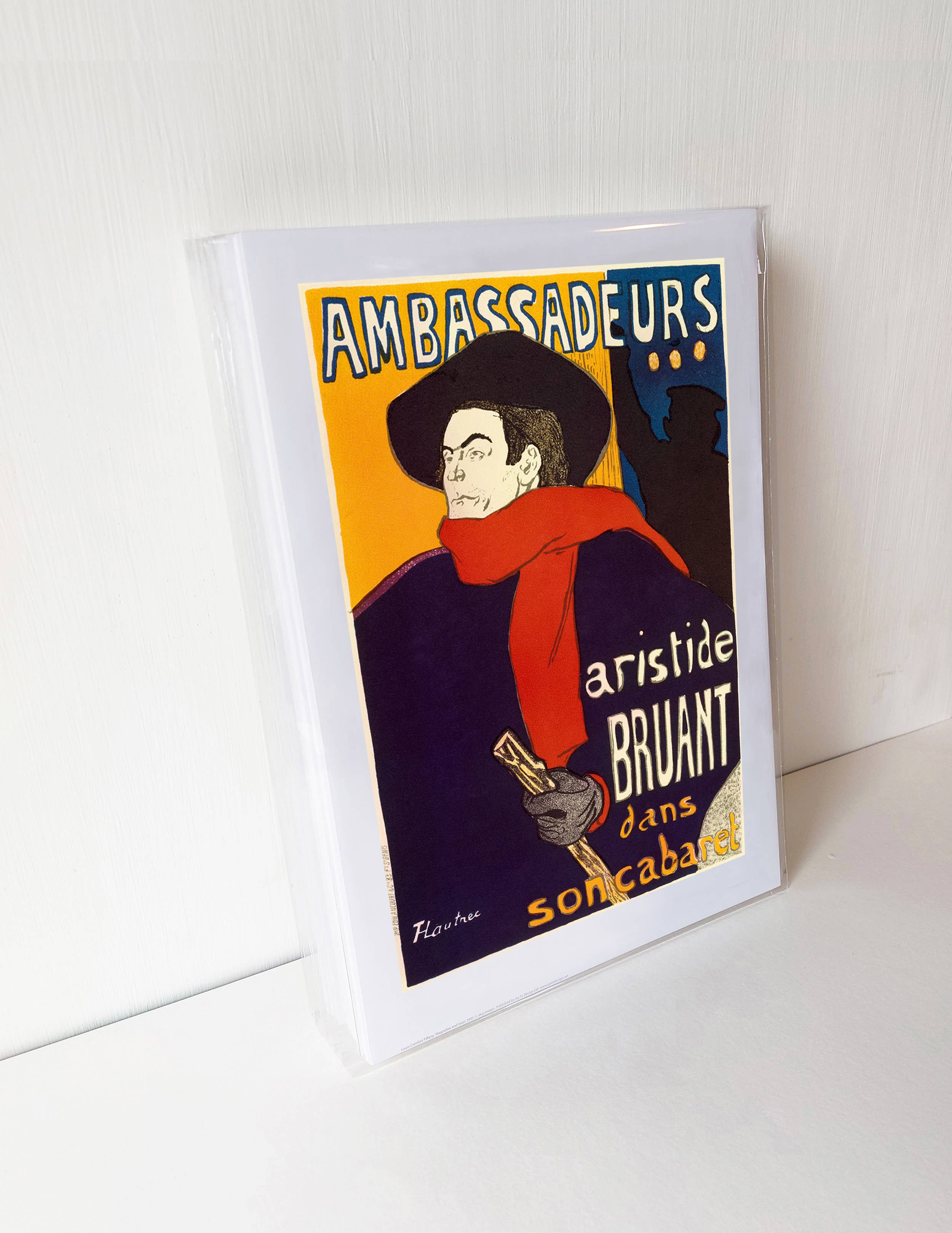 Go To Design - Wholesale Art Print - Fine art print Aristide Bruant poster unframed wall art1