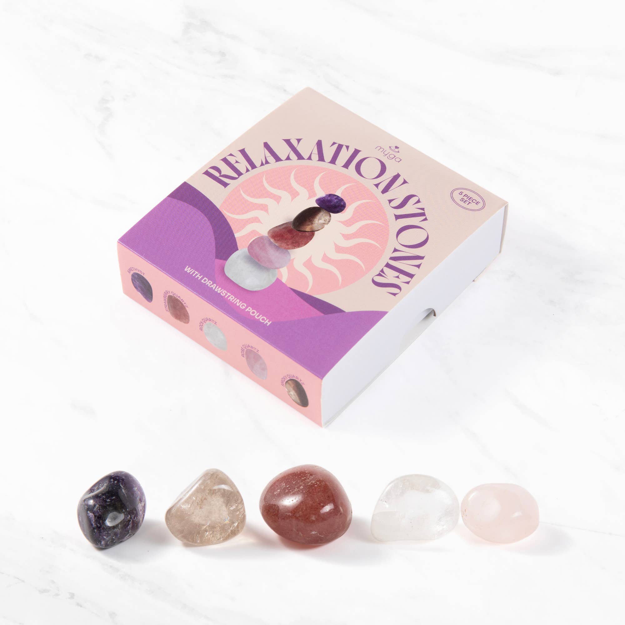 Myga - Wholesale Spiritual Stone/Crystal - Myga Wellbeing Crystal Collection - Display 24 Units47