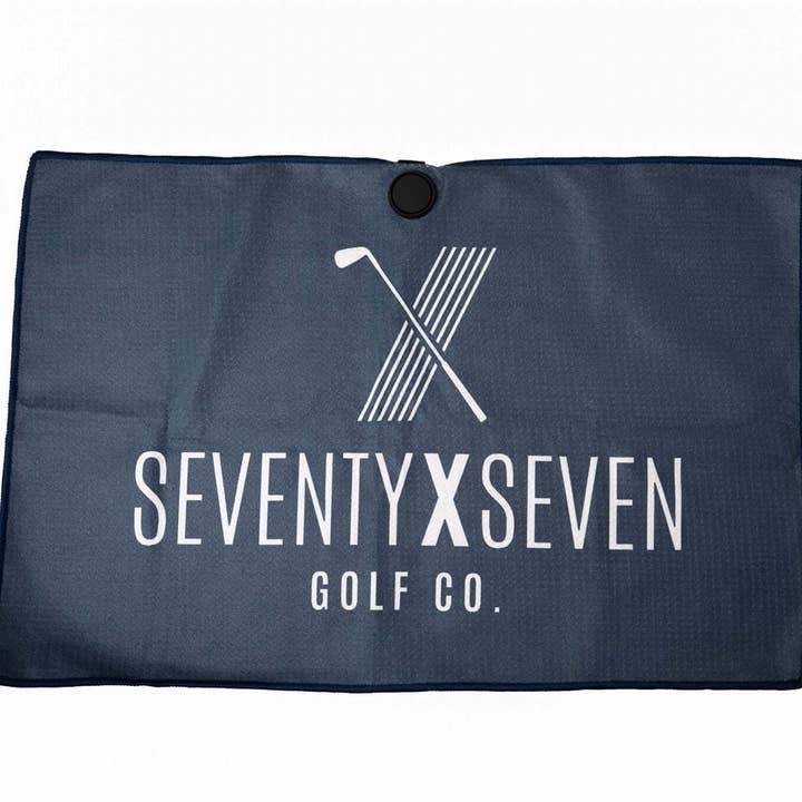The Mullie Magnet Golf Towel for wholesale by 70x7 Golf Co.