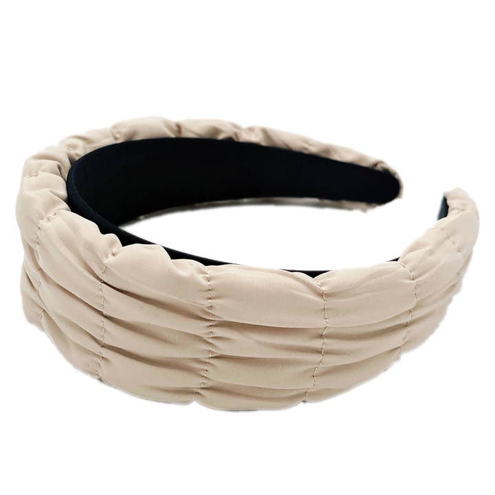 Fashion City – wholesale Pannband - Dam – Wrinkle vadderat pannband2