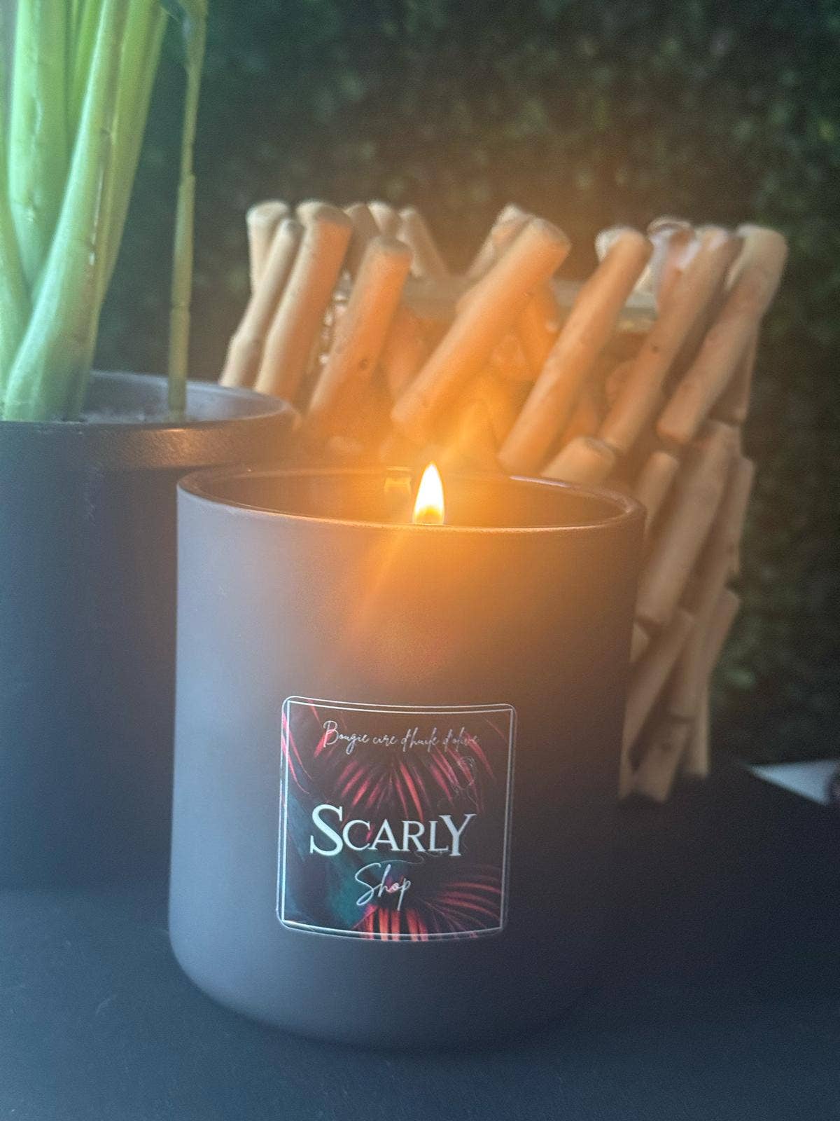 Scarly Shop - Wholesale Jar/Filled Candle - Cherry rose4