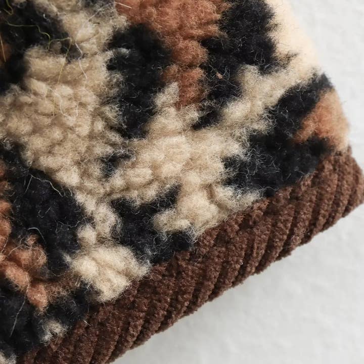 Marayn – wholesale Jacket – Women's – Leopard Print Casual Loose Long Sleeve Jacket Women18