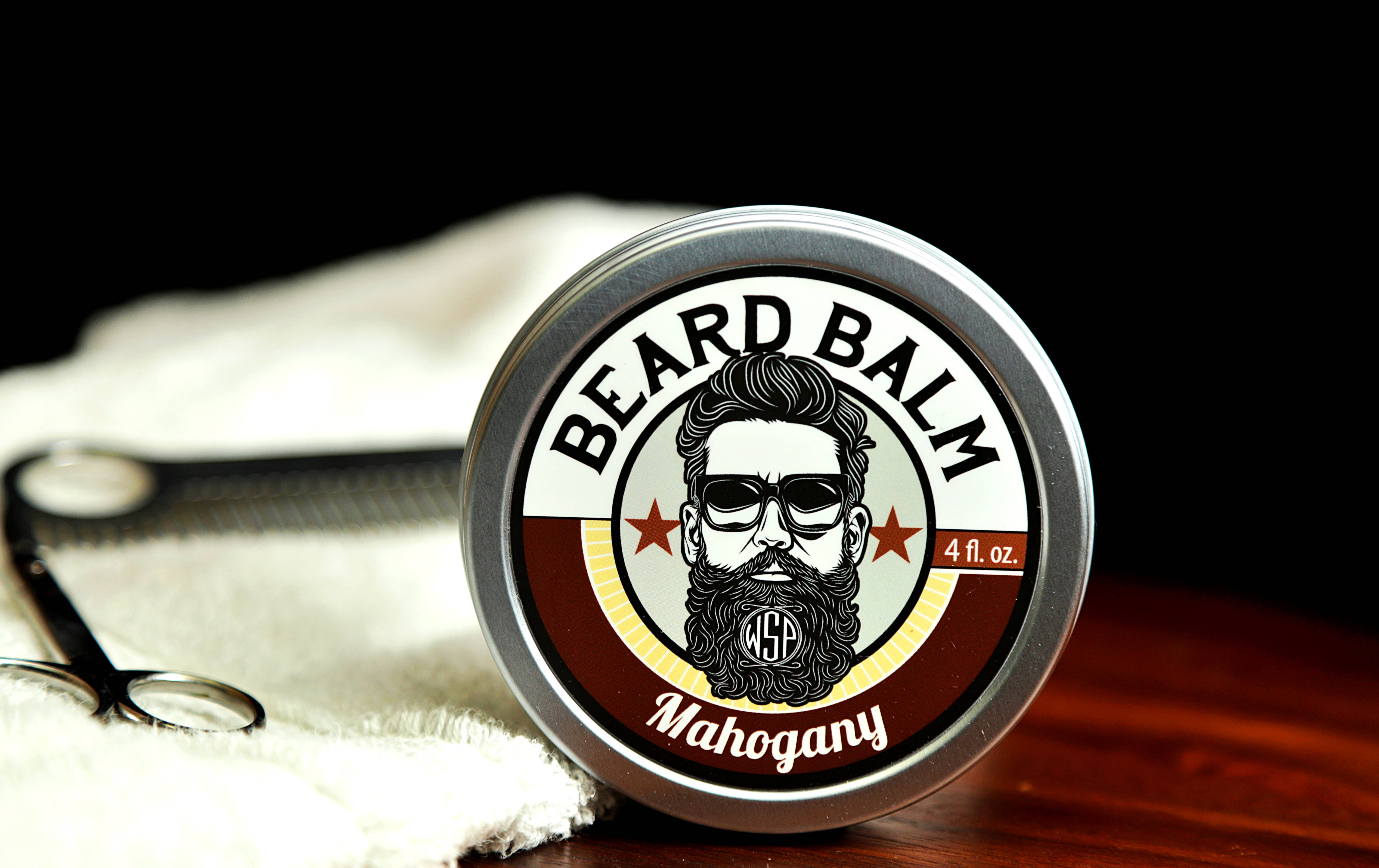 Wet Shaving Products - Wholesale Baardstylingproduct - 4oz Baardbalsem - Mahonie2