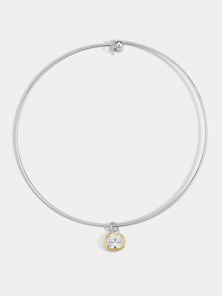 Collier Pendentif Fil Le Marais - Argent pour la vente par Luv AJ
