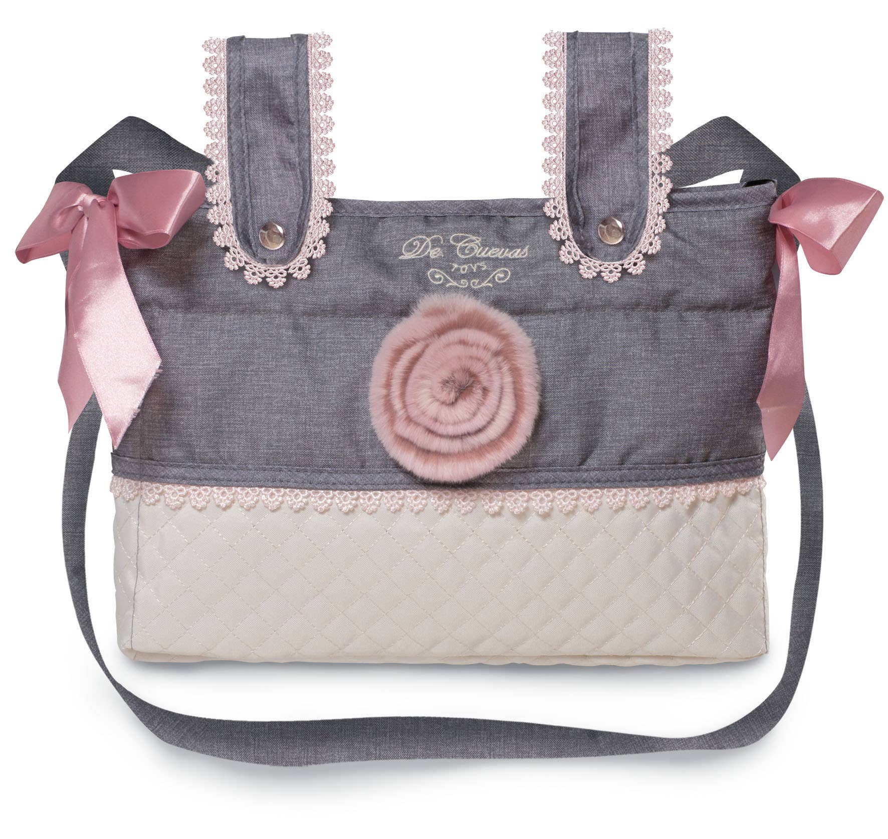 DeCuevas Toys - Vendita all'ingrosso Passeggino per bambole - Bambini - Passeggino per bambola Reborn 82031 grigio3