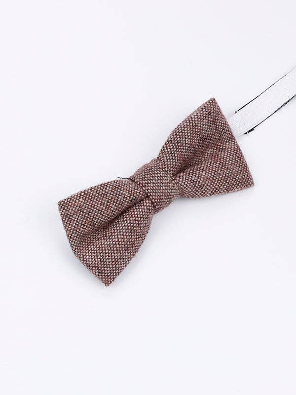 Red Bow Tie No. 4 Child in Wool "Claude" for wholesale by Unipap's