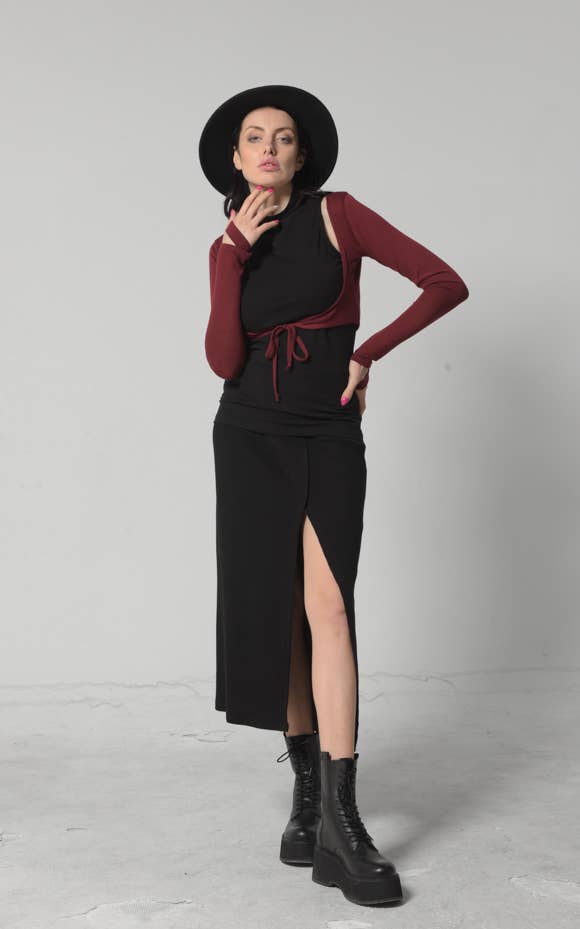 Metamorphoza - Wholesale Knit Top - Women's - Long Sleeve Bolero1