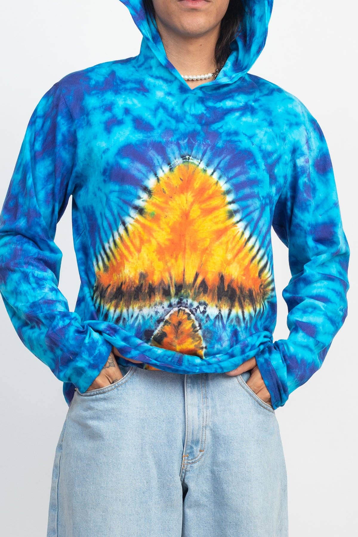 Lakhays Collection Inc. - Vendita all'ingrosso Felpa con cappuccio - Uomo - Felpa con cappuccio unisex a forma di fungo tie-dye2