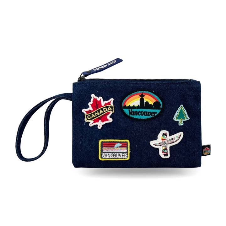 POCHETTE EN JEAN VANCOUVER pour la vente par Northern Icons Canada