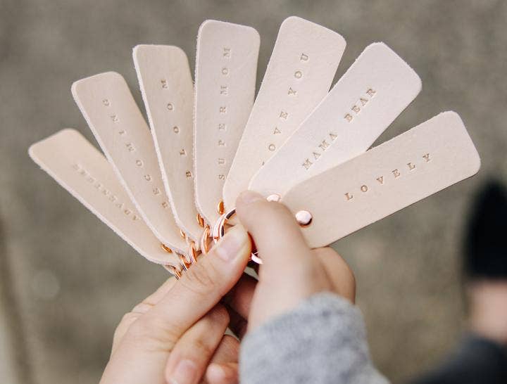 Twin Sparrow - Venta al por mayor Llavero - Unisex - Llaveros de palabras personalizadas8