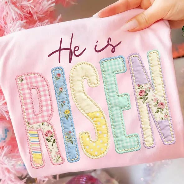 He is Risen Tee for wholesale by Sunflower Designs