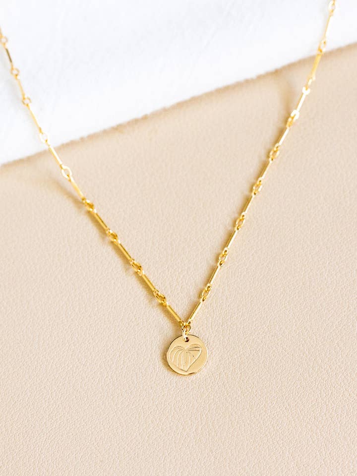 Collier Barre Anthurium Estampé pour la vente par Laine Honolulu