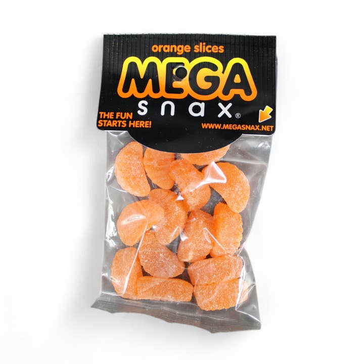 MegaSnax Orange Slices for wholesale by MEGASNAX