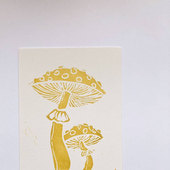 Linocutstryck med svamp för wholesale av Bish Please