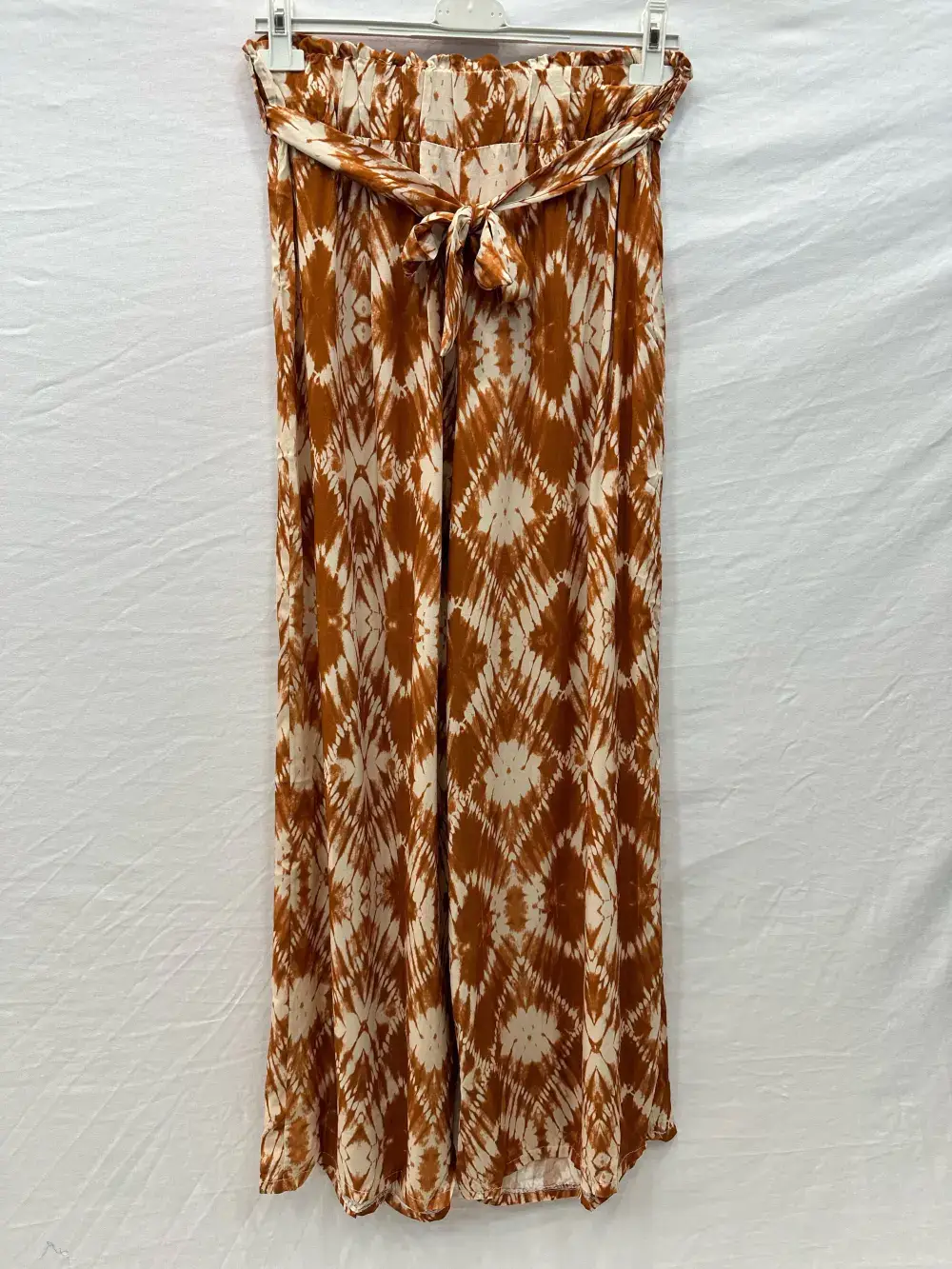 Mimi & Gogo - Wholesale Pants - Women's - Tie-dye effect printed pants @1105_PaIlmprime0