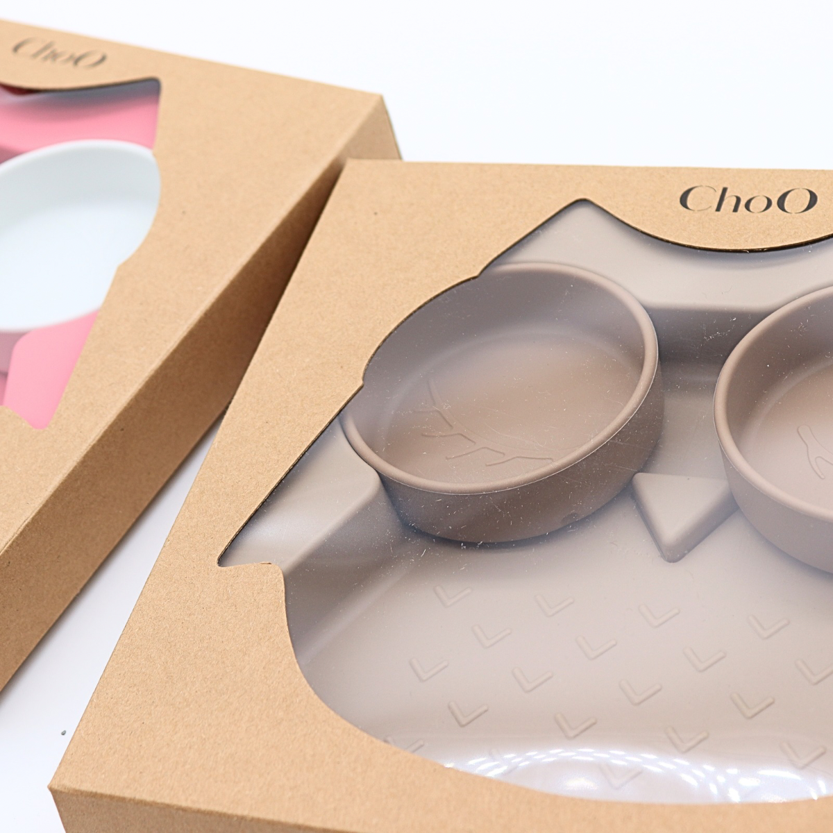 ChoO - Wholesale Dinner Plate - Kids & Baby - Owl Sand Silicone Compartment Plate2