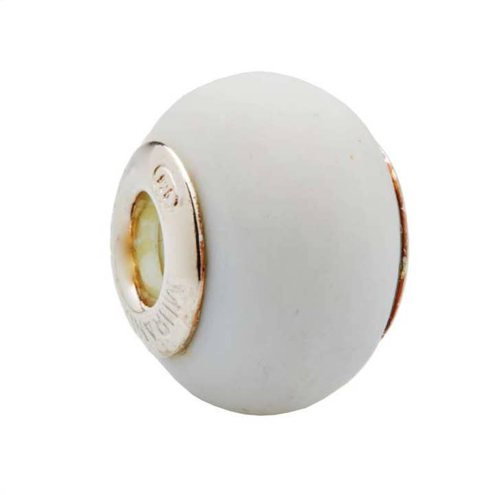 Le925mm Zilveren Kraal Murano Glas Les Charms voor wholesale door Angel devil both sl