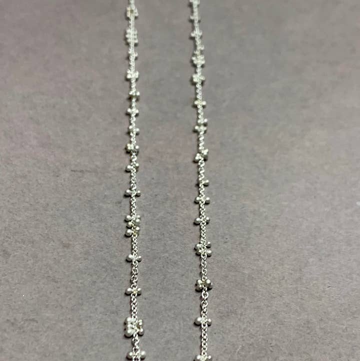 YedOmi Jewelry - Wholesale Link & Chain Necklace - Scattered Caviar Necklace1