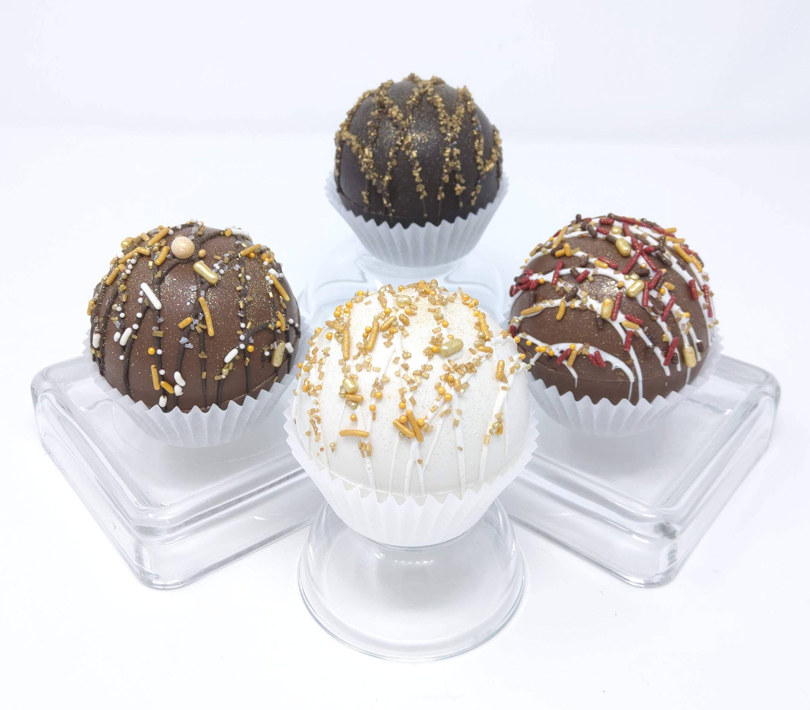 Wild Angel Treats, LLC - Wholesale Chocolademelk/cacaomix/kit - Grote artisanale warme chocoladebommen voor herfst/Thanksgiving1