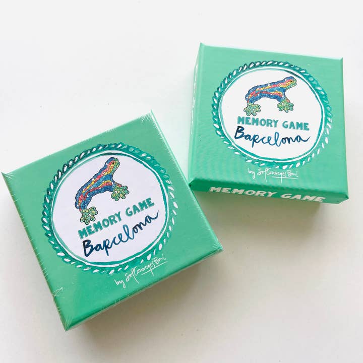 Jogo da Memória de Barcelona por atacado de Sol Courreges Boné Gifts