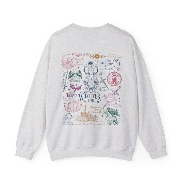 MagicMerchEmporium - Wholesale Graphic Sweatshirt - Unisex - SJM Worlds Collide Sweatshirt3