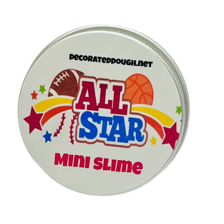 Decorated Dough - Vente Pâte ingénieuse/slime – enfant - Mini-slimes All-Star1