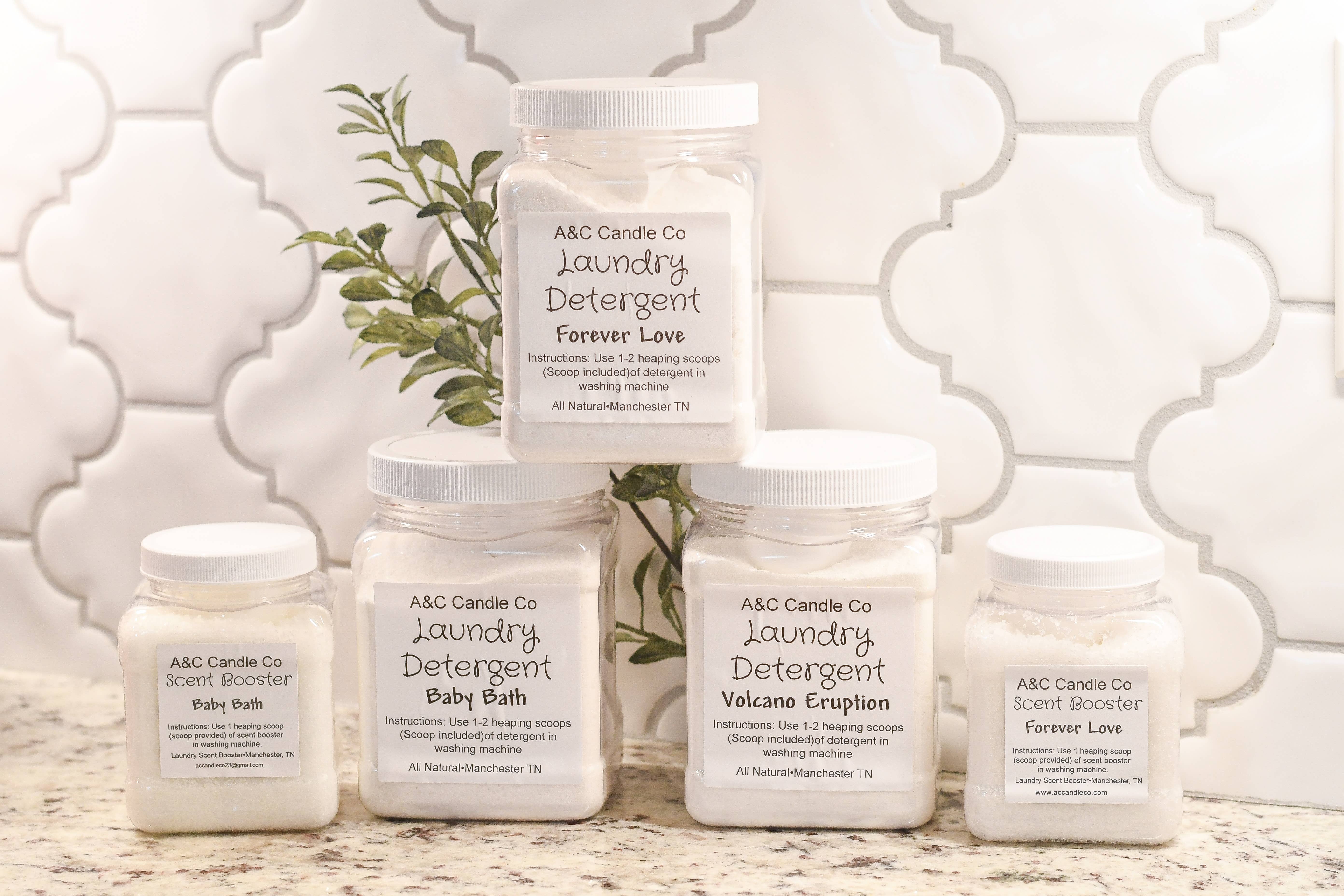 A&C Candle Co - Wholesale Laundry Detergent Powder/Pods - All Natural Laundry Detergent2